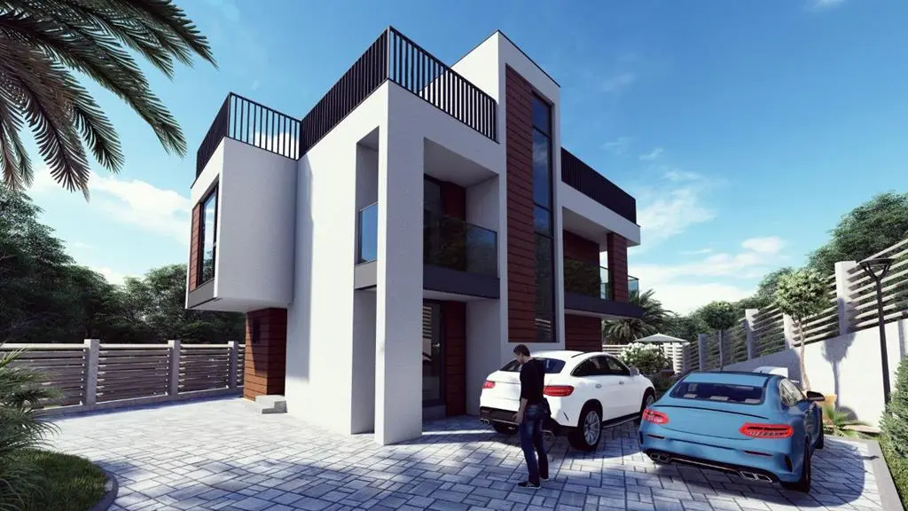 Два новых современных дома