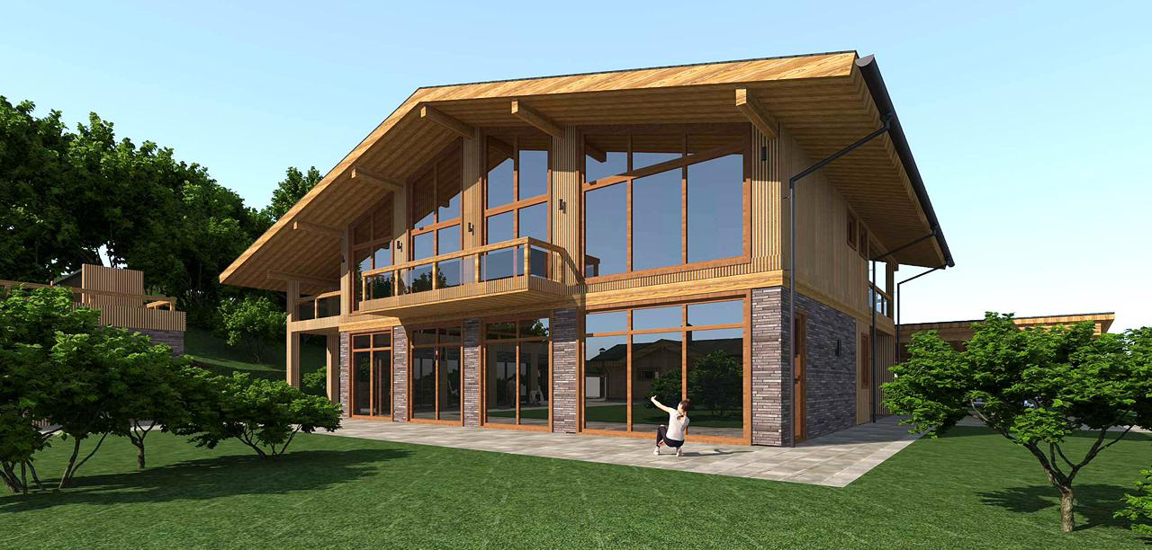 Шале премиум-класса в сердце Красной Поляны -...