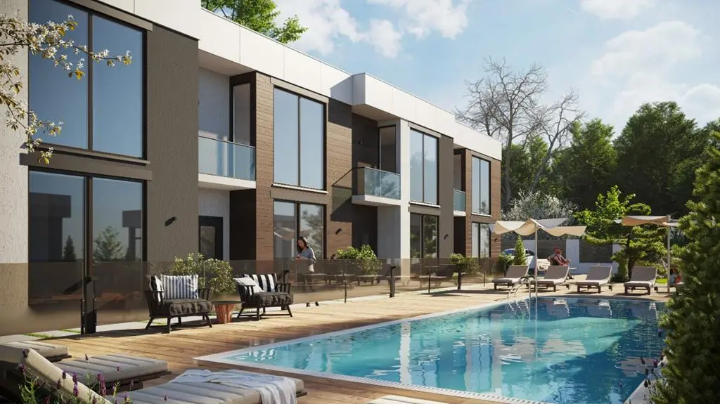 Новый комплекс таун-хаусов