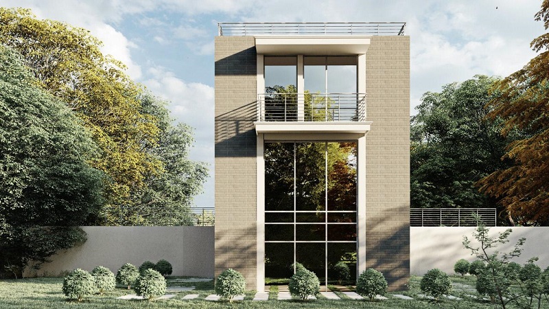 Новый современный дом