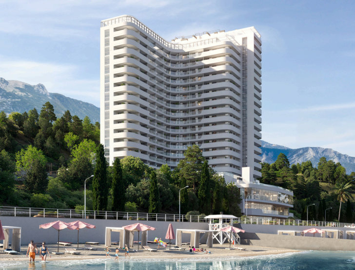 Элитные апартаменты в Алуште на первой берего...