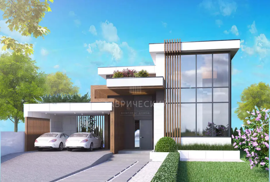 Коттеджный поселок в Олимпийском парке