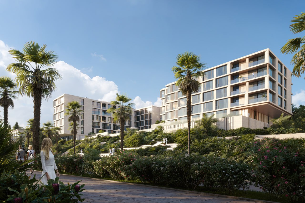 Современный комплекс в самом центре Сочи