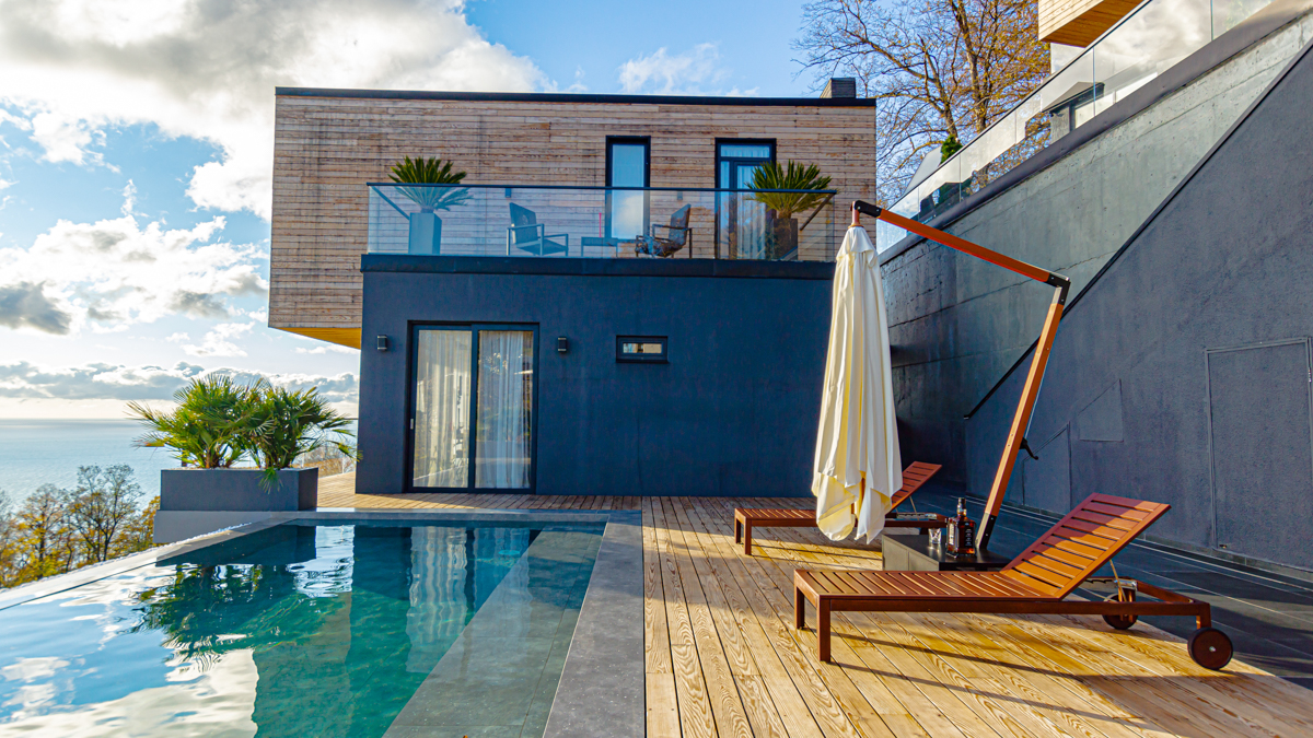 Дом с панорамным видом на море