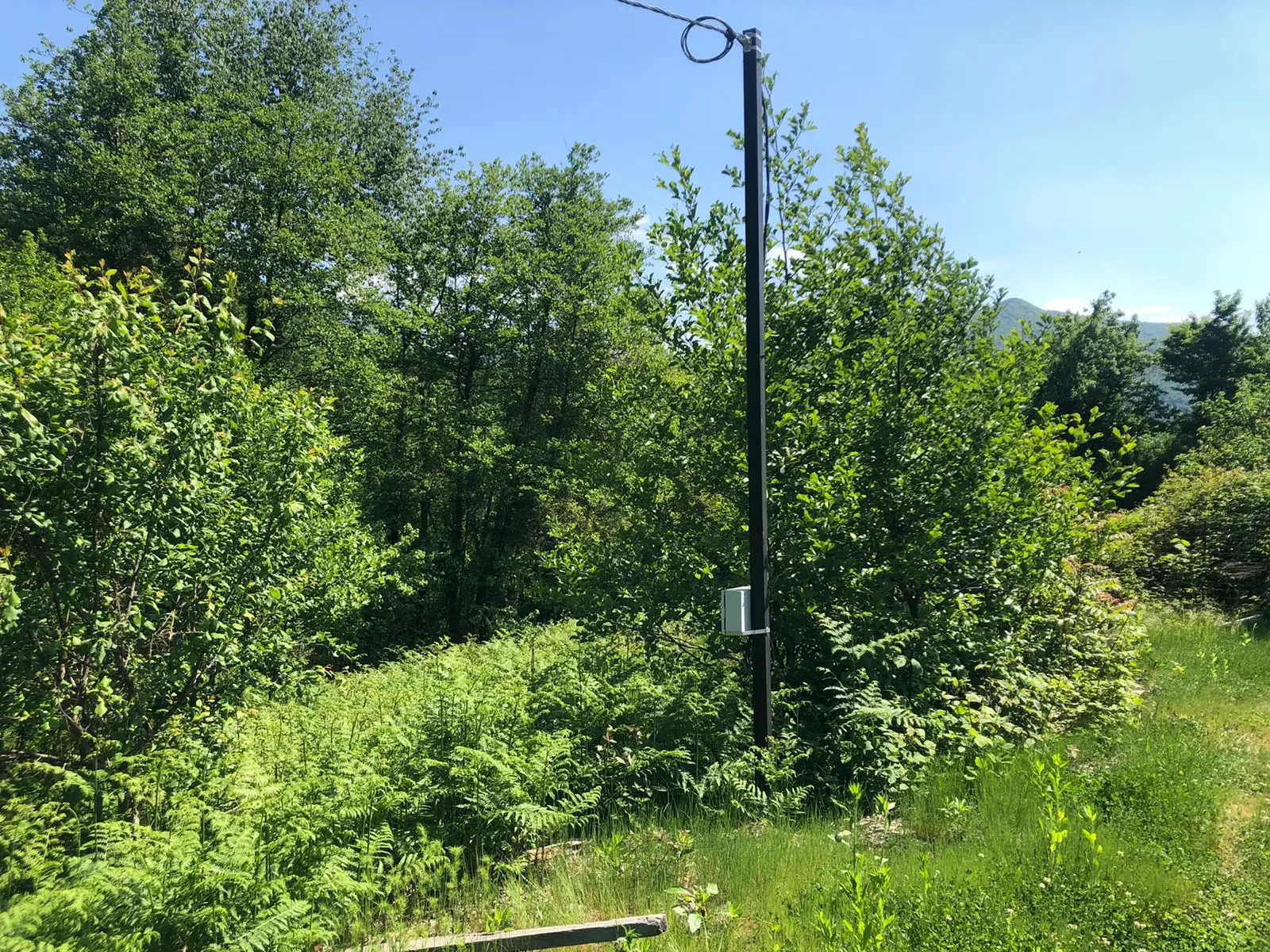 Не большой участок