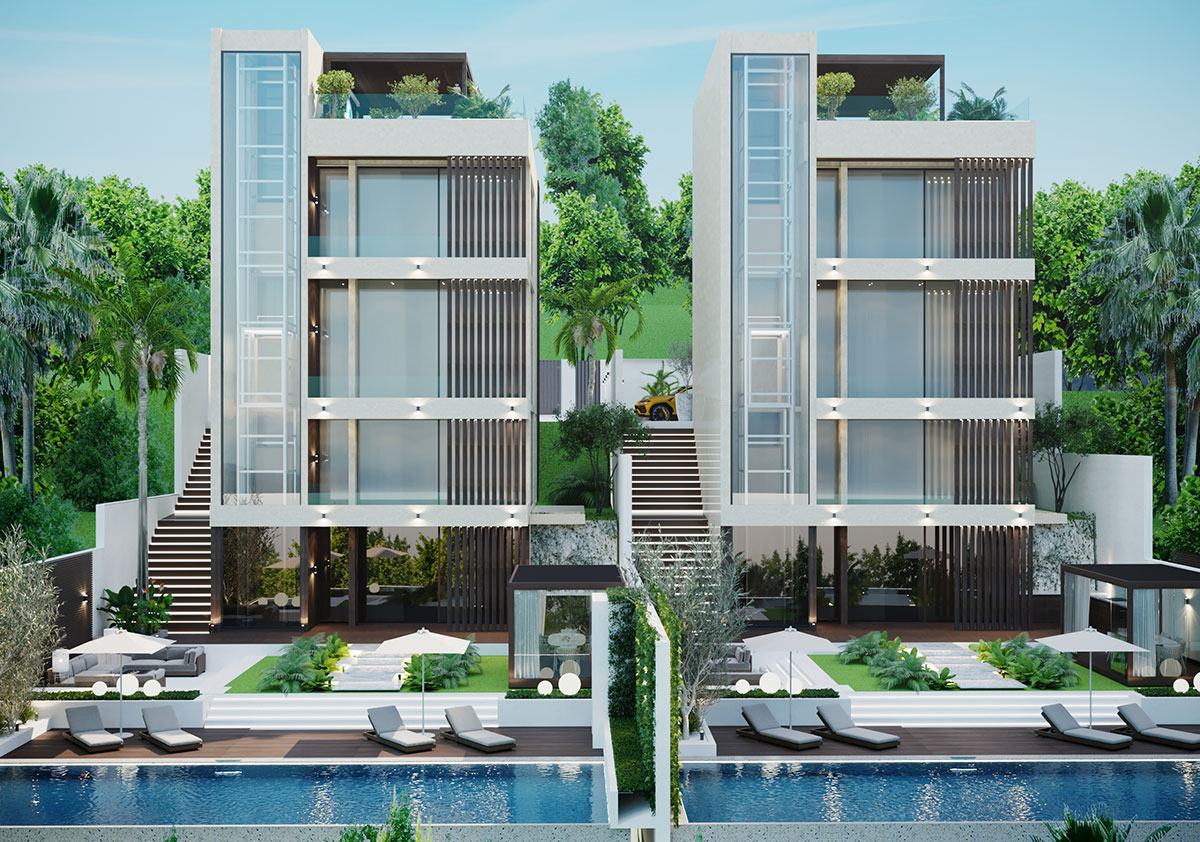 Вилла элит класса у моря