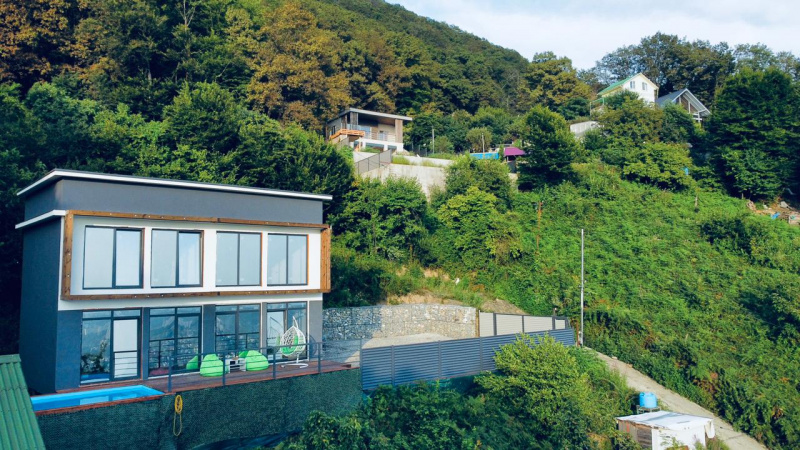 Дом в стиле Хай Тек 