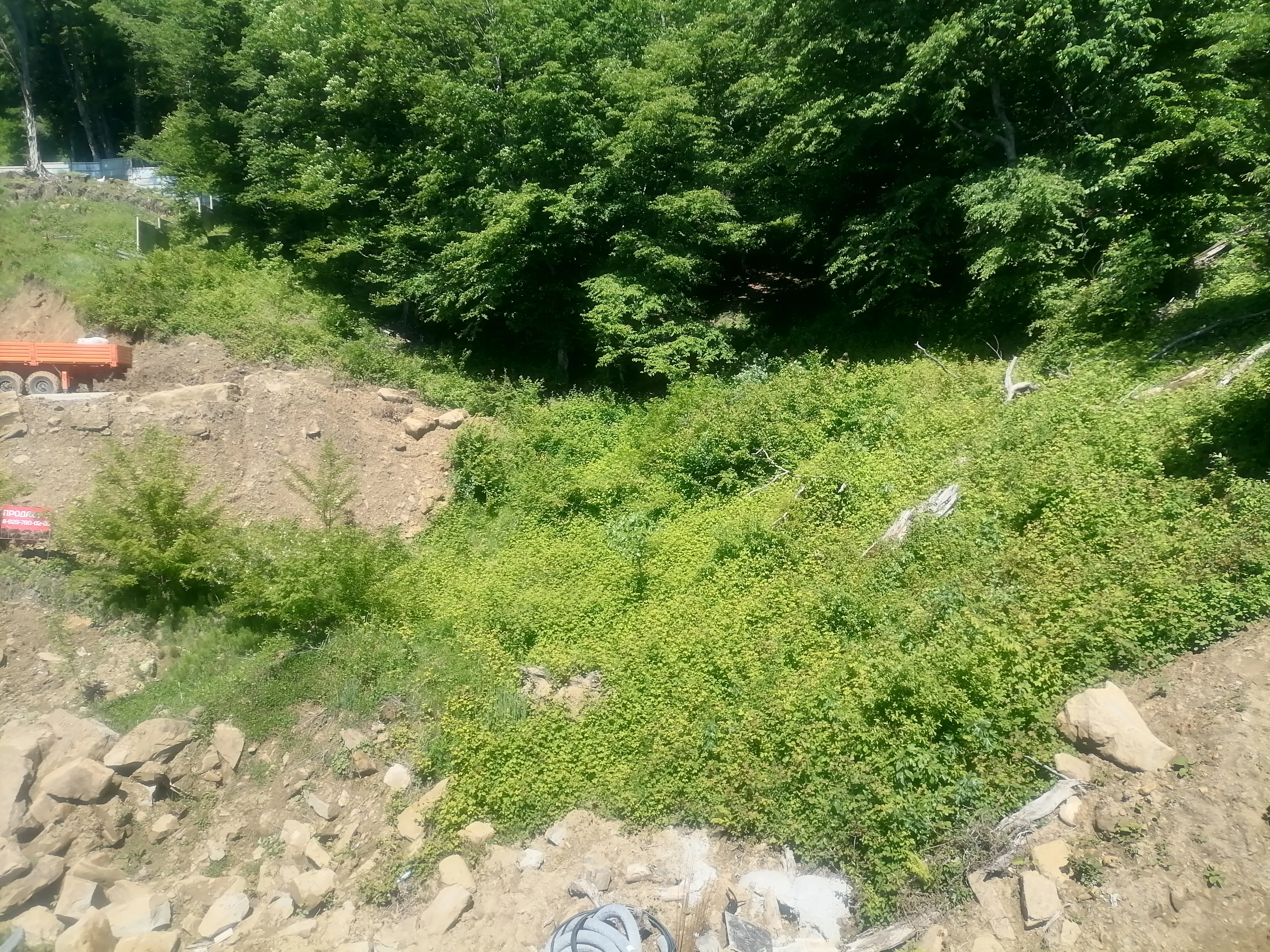 Участок для строительства элитного дома с вид...