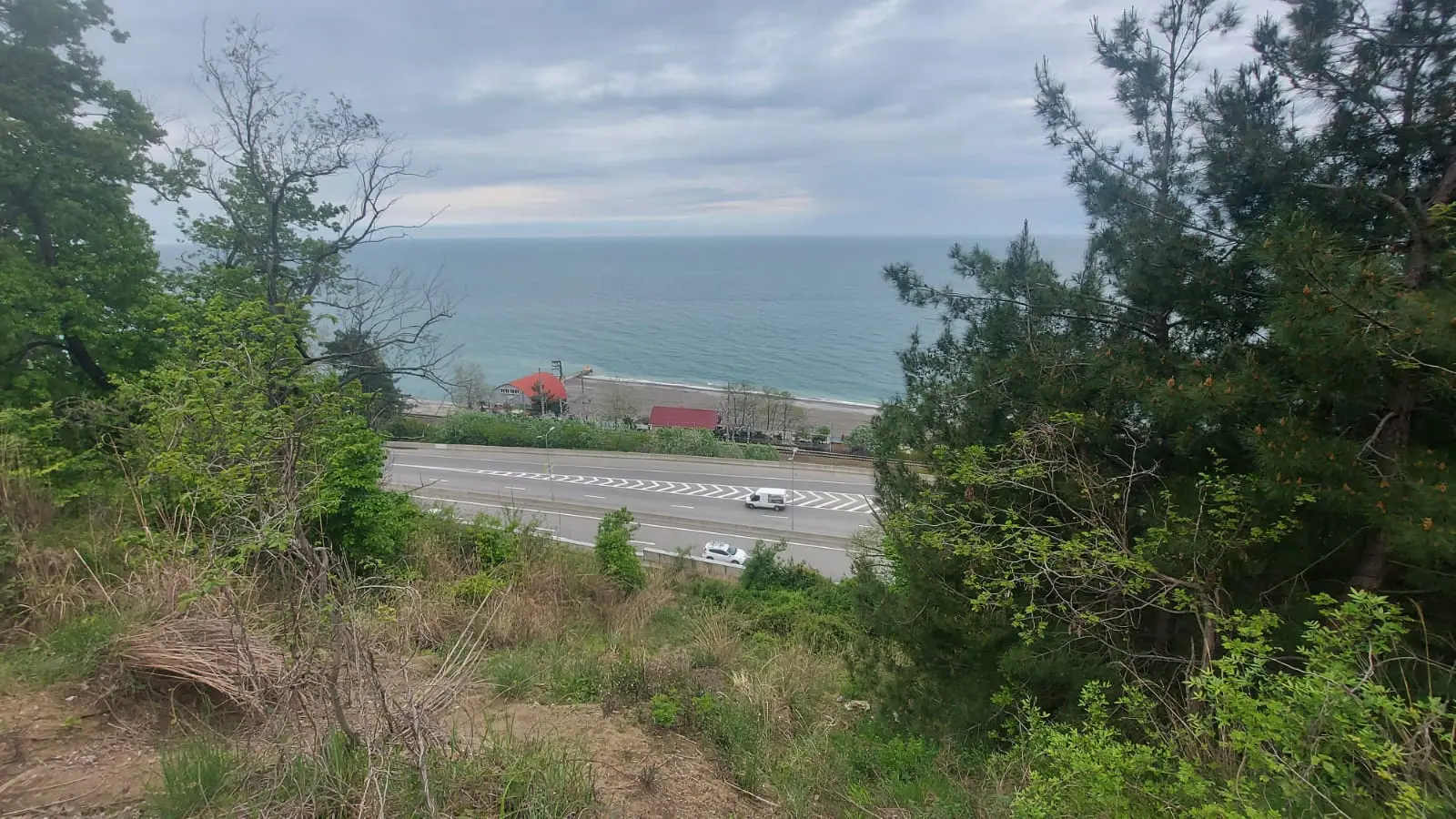 участок с шикарным прямым видом на море 