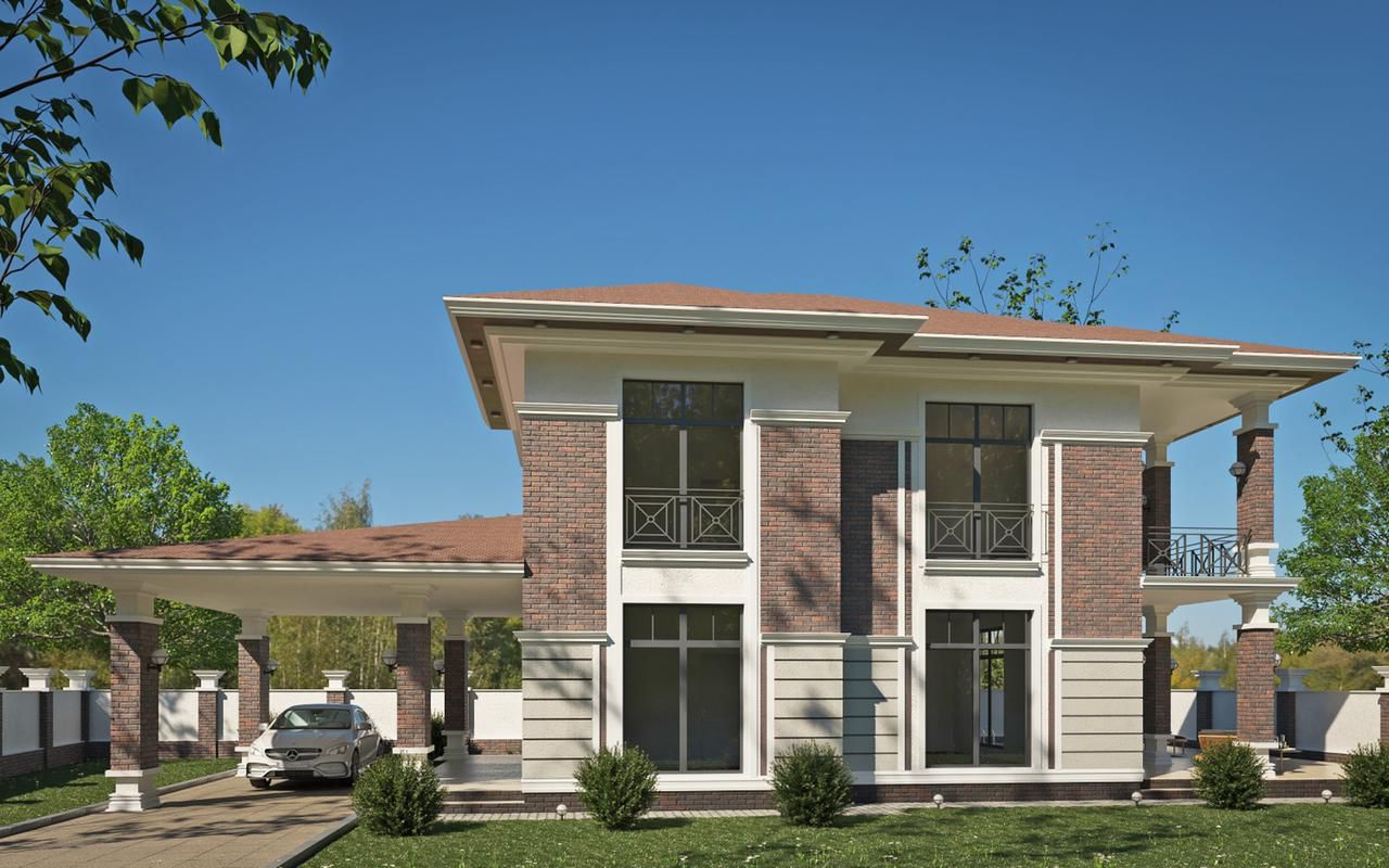 Коттеджный поселок с великолепным видом