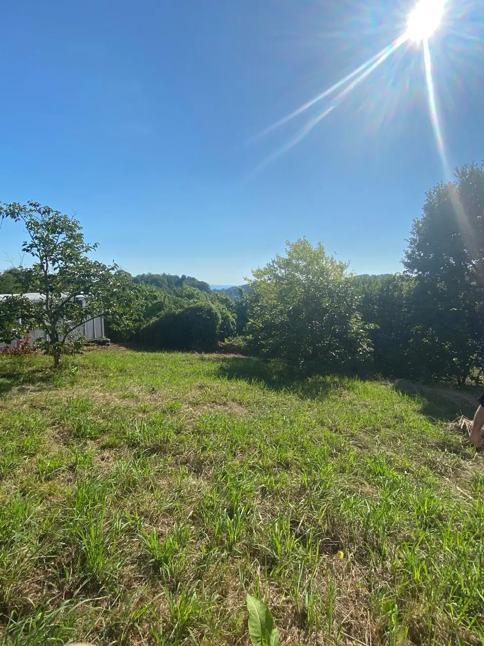 Участок с видом на море!