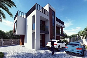 Два новых современных дома