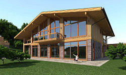 Шале премиум-класса в сердце Красной Поляны -...