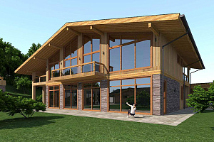 Шале премиум-класса в сердце Красной Поляны -...