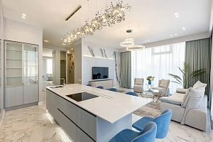 Квартира с видом на морской порт Сочи