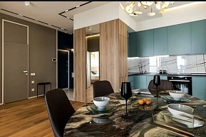 КВАРТИРА С ВИДОМ НА МОРСКУЮ ГЛАДЬ В ЖК ПОСЕЙД...