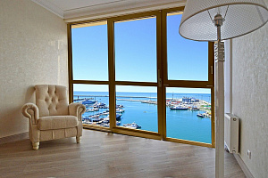 Квартира с панорамным видом на море.