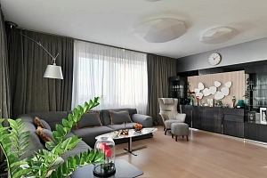 Квартира с дизайнерским ремонтом в ЖК Мидгард