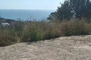 Земля с видом на море