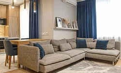 Квартира с видом на море в новом комплексе Со...