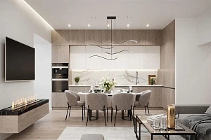 Роскошный апартаменты 200 метров от моря 