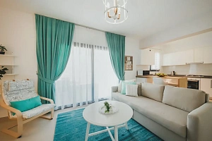 Просторная квартира с новым ремонтом у моря