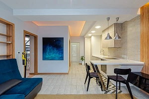 Квартира с дизайнерским ремонтом