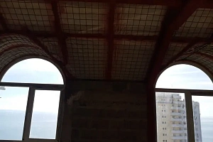 Двухуровневая квартира в новом доме в Сочи