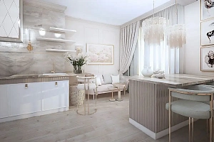 Продается студия с шикарным видом на море в С...