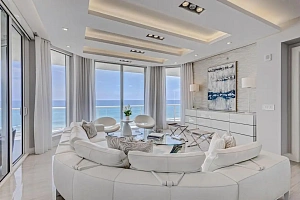 Роскошная квартира в центре сочи с видом на м...