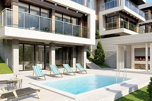 Коттеджный поселок в центральном Сочи