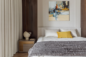 Квартира с дизайнерским ремонтом 