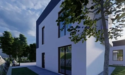 Недорогой современный коттедж