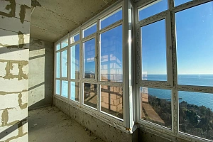  Прямой панорамный вид на море. 