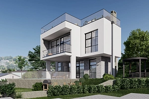 Коттеджный поселок в престижном районе Сочи.