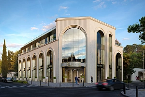 Новый бизнес-центр с торговыми помещениями в ...