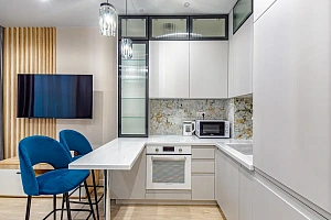 Уютная квартира в дизайнерским ремонтом район...