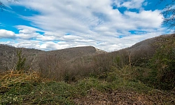 Видовой участок на горе Ахун