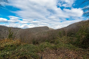 Видовой участок на горе Ахун
