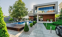 Дом в Сочи у моря, в стиле Хайтек