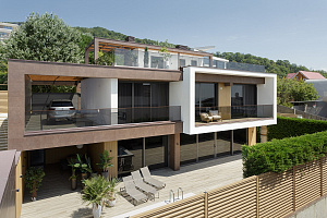 Новый современный дом