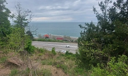 участок с шикарным прямым видом на море 